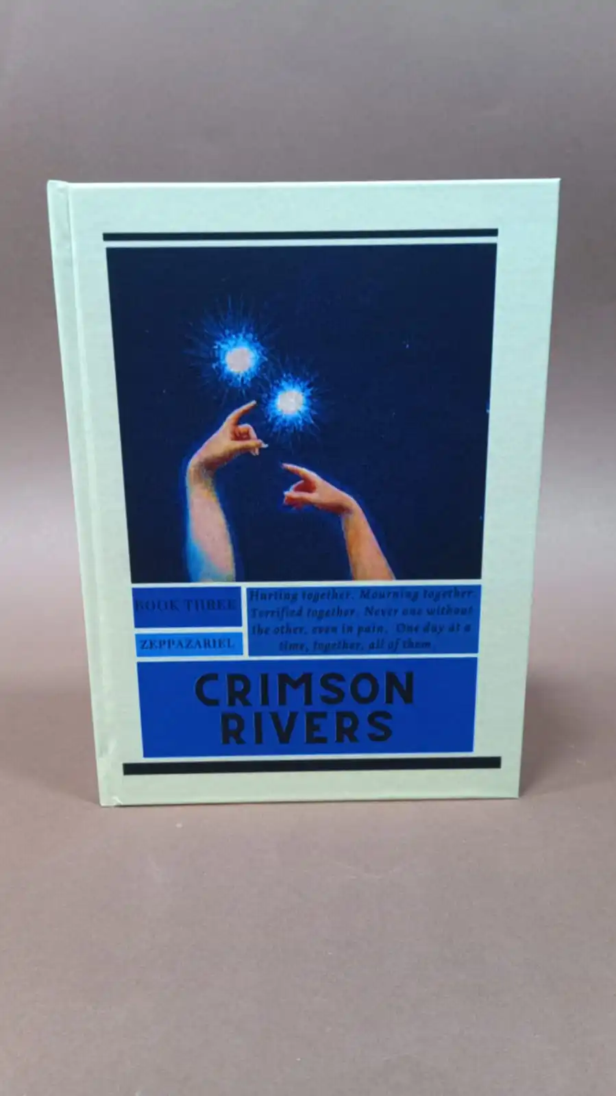 Crimson Rivers by Zeppazariel 4 Vol. Luxurious Hardback Edition Fanfic Bound FREE EXPRESS FEDEX Delivery