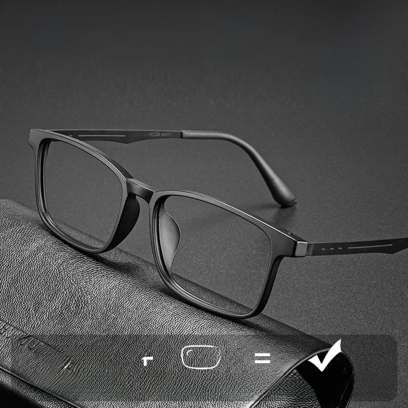 CLLOIO ultraléger unisexe lunettes de Prescription Anti rayon bleu photochromique myopie lunettes de lecture lunettes polarisées progressives