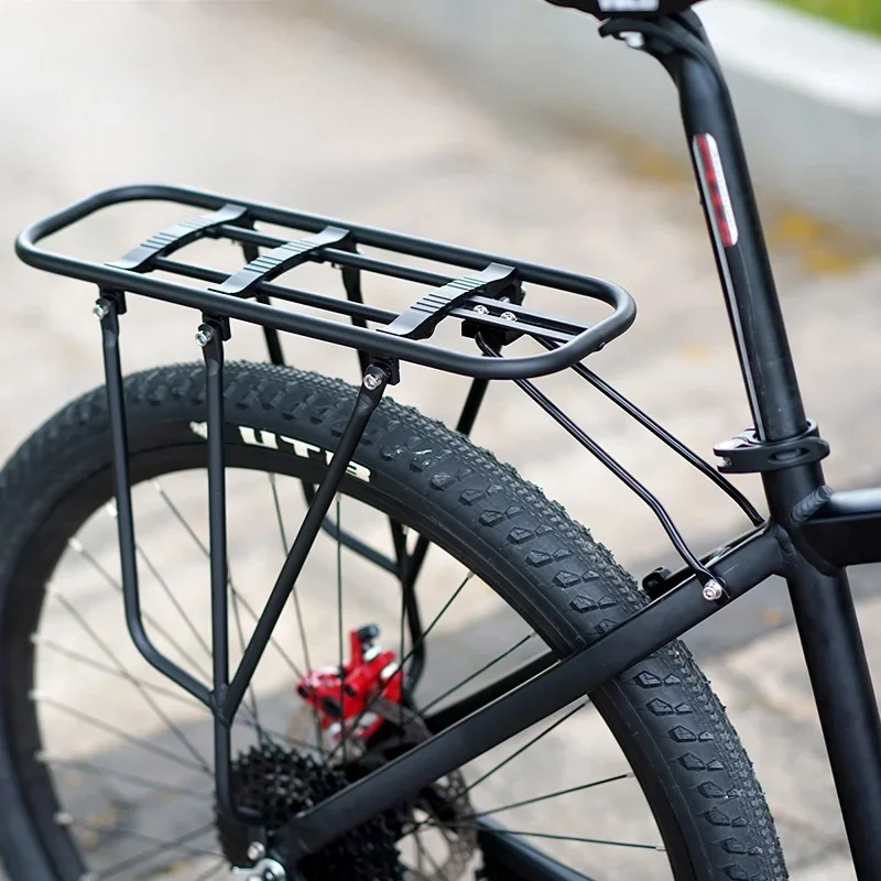 AliExpress JSHOU BIKE Bicycle Rear Luggage Cargo Rack Aluminum alloy 75kg Carrier Bracket Tailstock Holder Bicycle Rear 24/26/27.5/29 inch 700C Frames