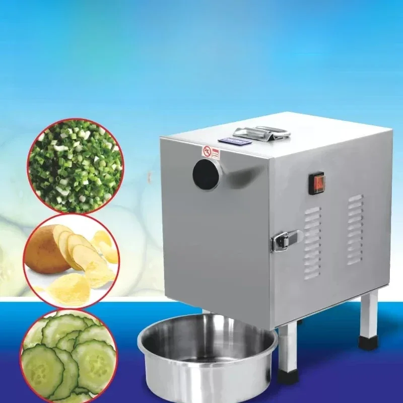 Electric Vegetable Slicer, Commercial Multifunctional Onion Slicer, Chili Slicer