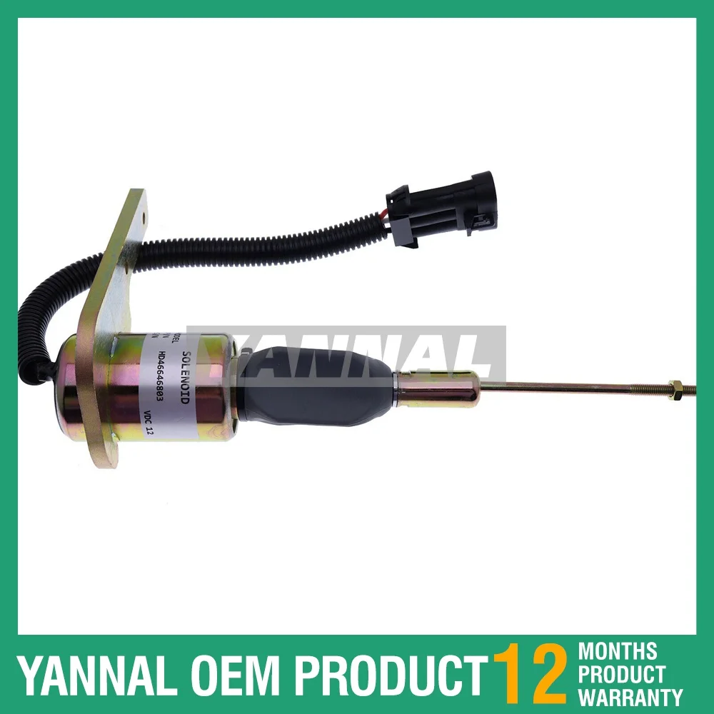 

High Quality After Market Part 12V Stop Solenoid 1820453C91 for Heavy Duty Navistar DT466 Engine Perkins