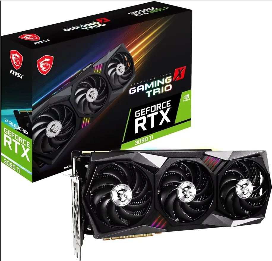 Selling new M s i Geforce Rtx 3090 Ti Gaming X Trio 24g OC (RTX 3090 GAMING X TRIO 24G)