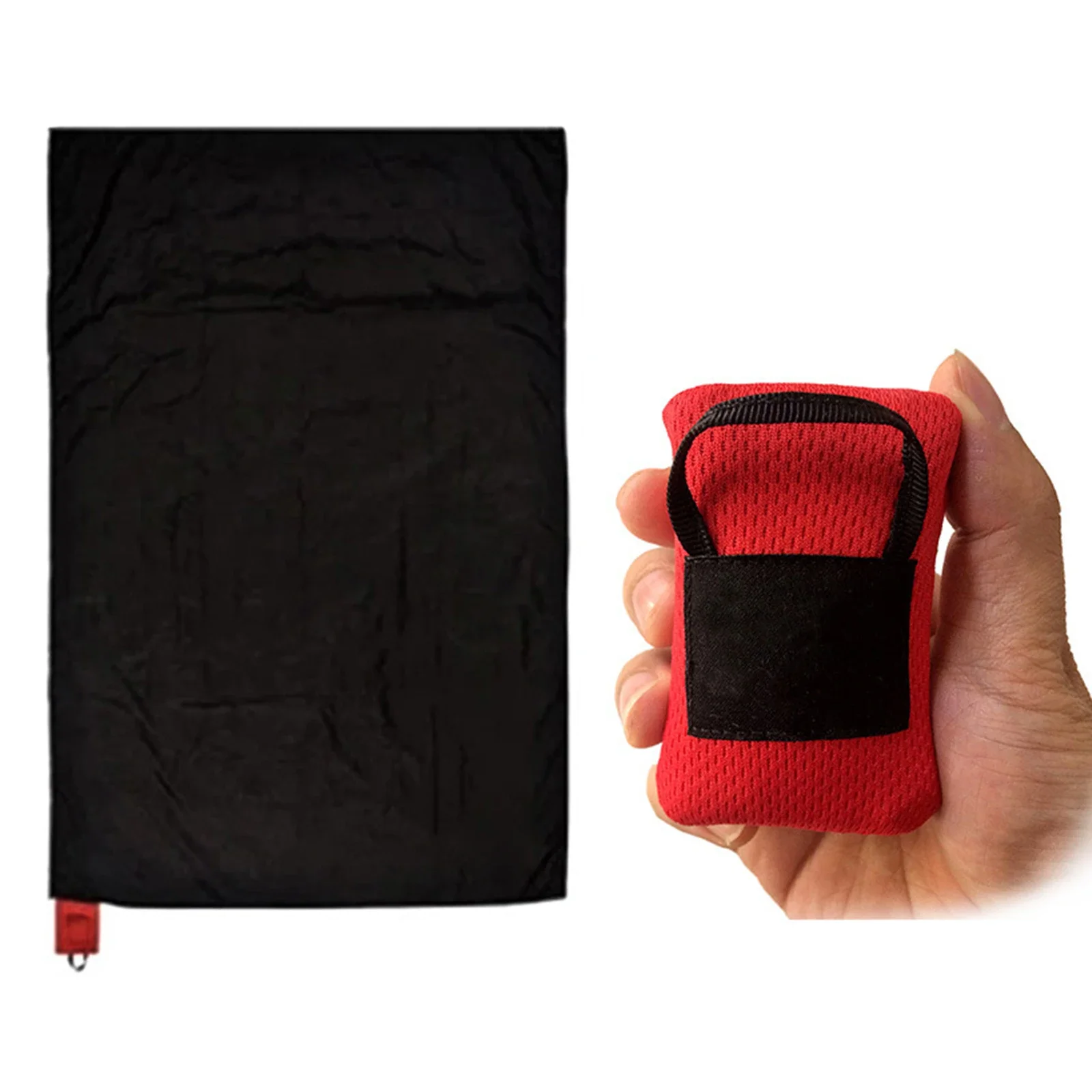 Mini Pocket Picknick Deken Outdoor Zak Deken Opvouwbare Compacte Mat Draagbare Lichtgewicht Picknick Mat Waterdicht Strandpad - afbeelding 2