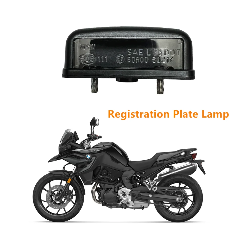 

Для BMW S1000RR K1200R K1300R F650GS R1200S K1200S K1300S C650 Evolution F700GS F800GS ADV лампа номерного знака мотоцикла