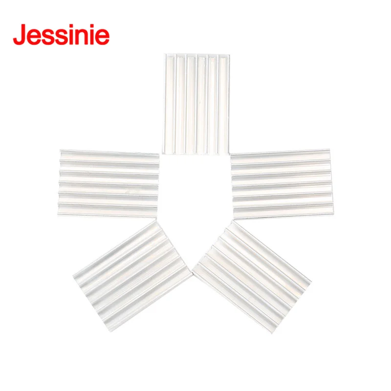 100 قطعة/1 قطعة 30*20*6 مللي متر سبائك الألومنيوم المبرد المبرد بالوعة الحرارة رقاقة إلكترونية IC تبريد المبرد برودة لوحدة المعالجة المركزية RAM GPU PCB