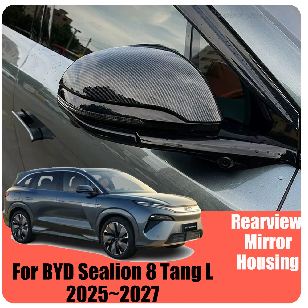

For BYD Sealion 8 Tang L 2025~2027 2026 Car Rearview Mirror Cover Door Handle Protection Cover Anti-scratch modified Accessories