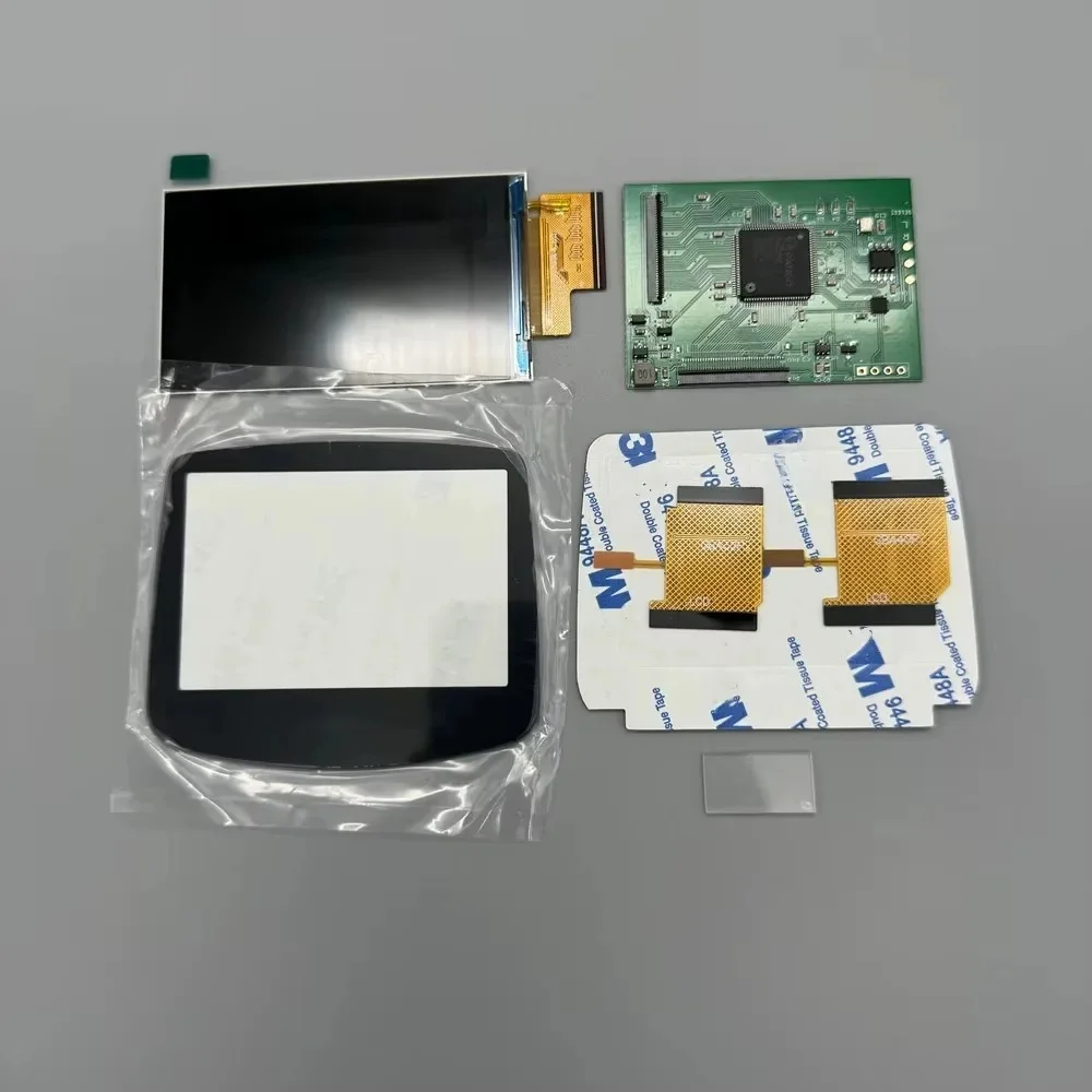 2.9 "originele grootte IPS LCD-scherm met hoge helderheid voor Gameboy Advance GBA Ondersteuning Pixelmodus Display Warm licht schermen - afbeelding 2