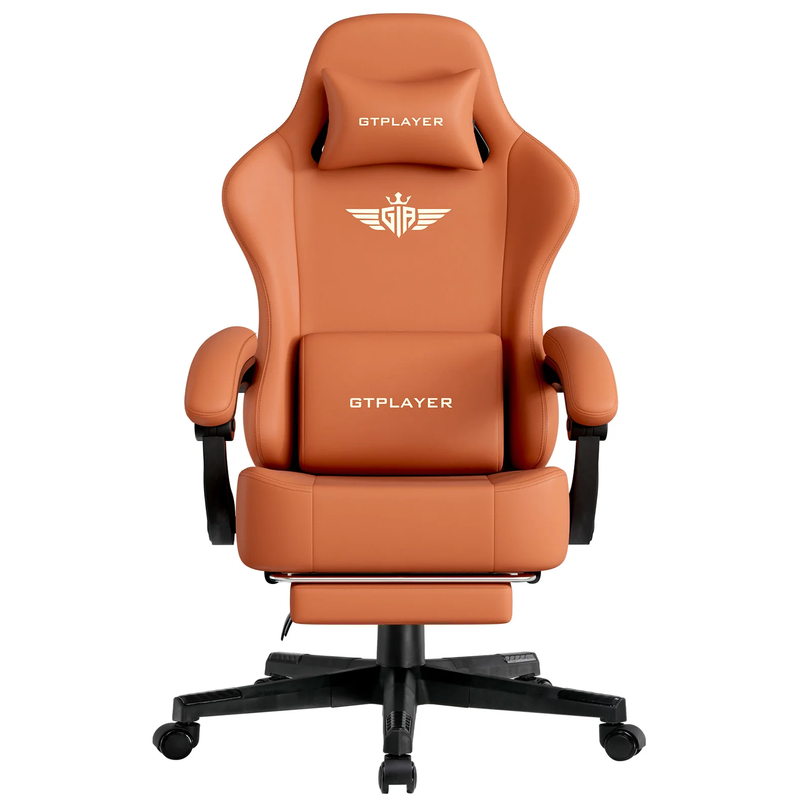GTPLAYER Fabric Gaming Chair, Ergonomic Computer Chair with Footrest and Lumbar Support Height Adjustable Home Office Chair image 3