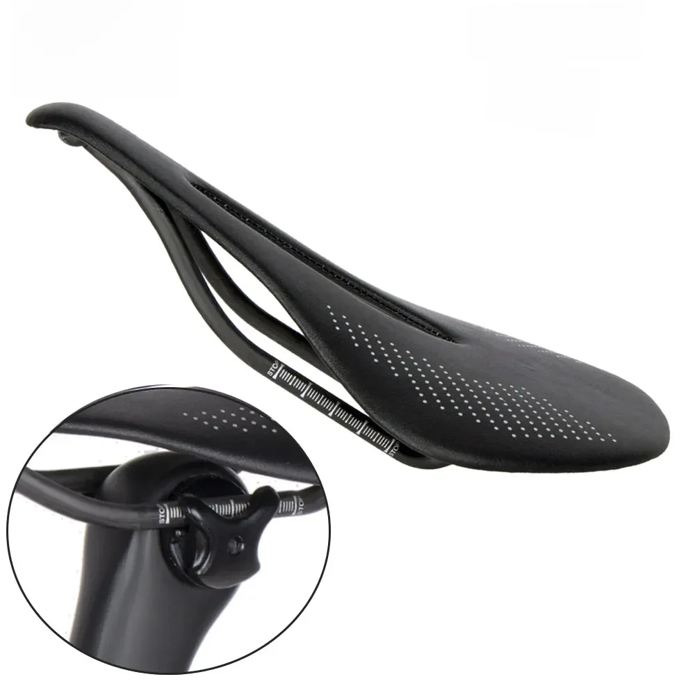 AliExpress ELITA ONE ELITAONE Road/Mtb Bike Saddle 240x143mm Carbon Fibre Round Rail 7*7mm Super Light 89g 3143ER