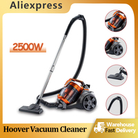 SOKANY 2500W Hoover Vacuum Cleaner Cylinders Bagless Vacuum Multi-Cyclonic Filtration Corded Vacuum Hard Floors Carpets Pet Hair