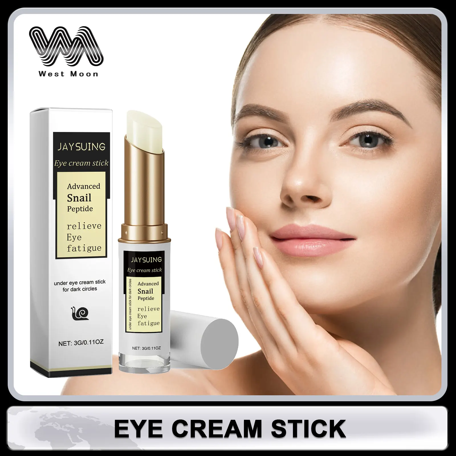 

Collagen Eye Stick Reduce Puffiness Dark Circle Removing Eye Bag Lightening Skin Moisturizing Firming Eye Cream Skincare Product