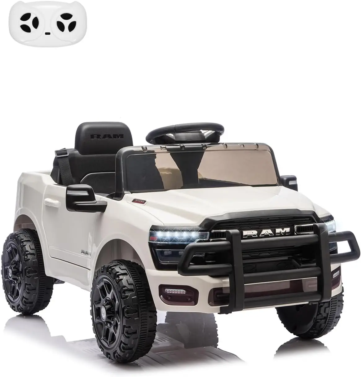 12V 2‑Seater Kids Ride On Truck, Battery Powered Electric Toy Car with Parental Remote Control for Children Outdoor Gifts