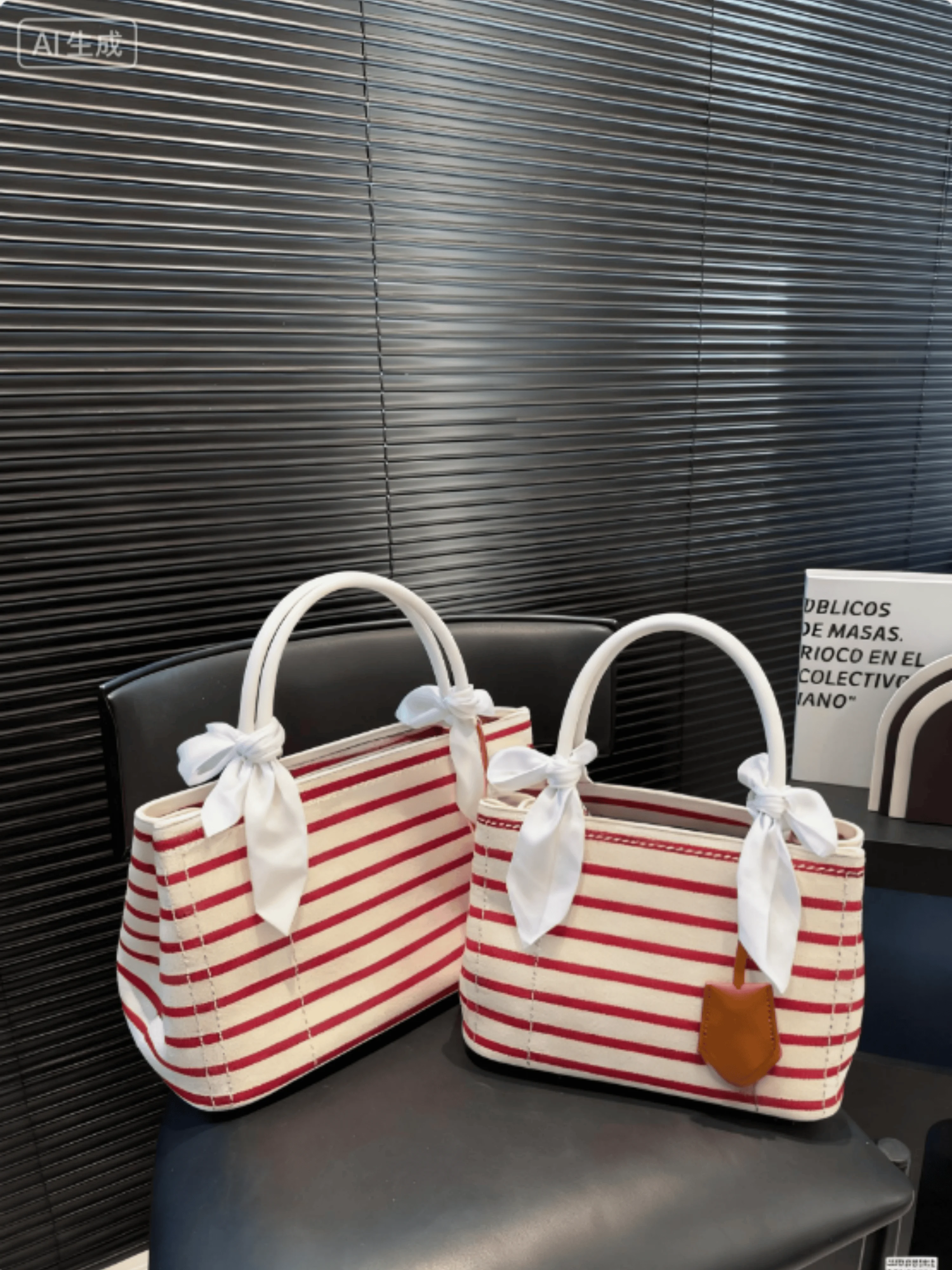 

2025 Women Tote Bag Fashion New Simple Versatile Casual Color Collision Lovely Christmas Gift Exquisite Ladies Bag 28*18cm