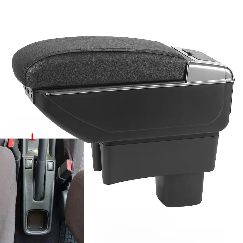 Dla Suzuki Swift podłokietnik ze schowkiem dla Suzuki Swift 2005-2023 podłokietnik samochdoowy akcesoria samochodowe szczegóły wnętrza schowek części do modernizacji — zdjęcie 2