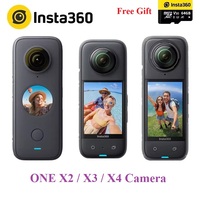 Insta360 X4\\X3\\One X2 1800mah battery 5.7k, video 10m waterproof Insta 360 X 4\\X 3 Action Camera