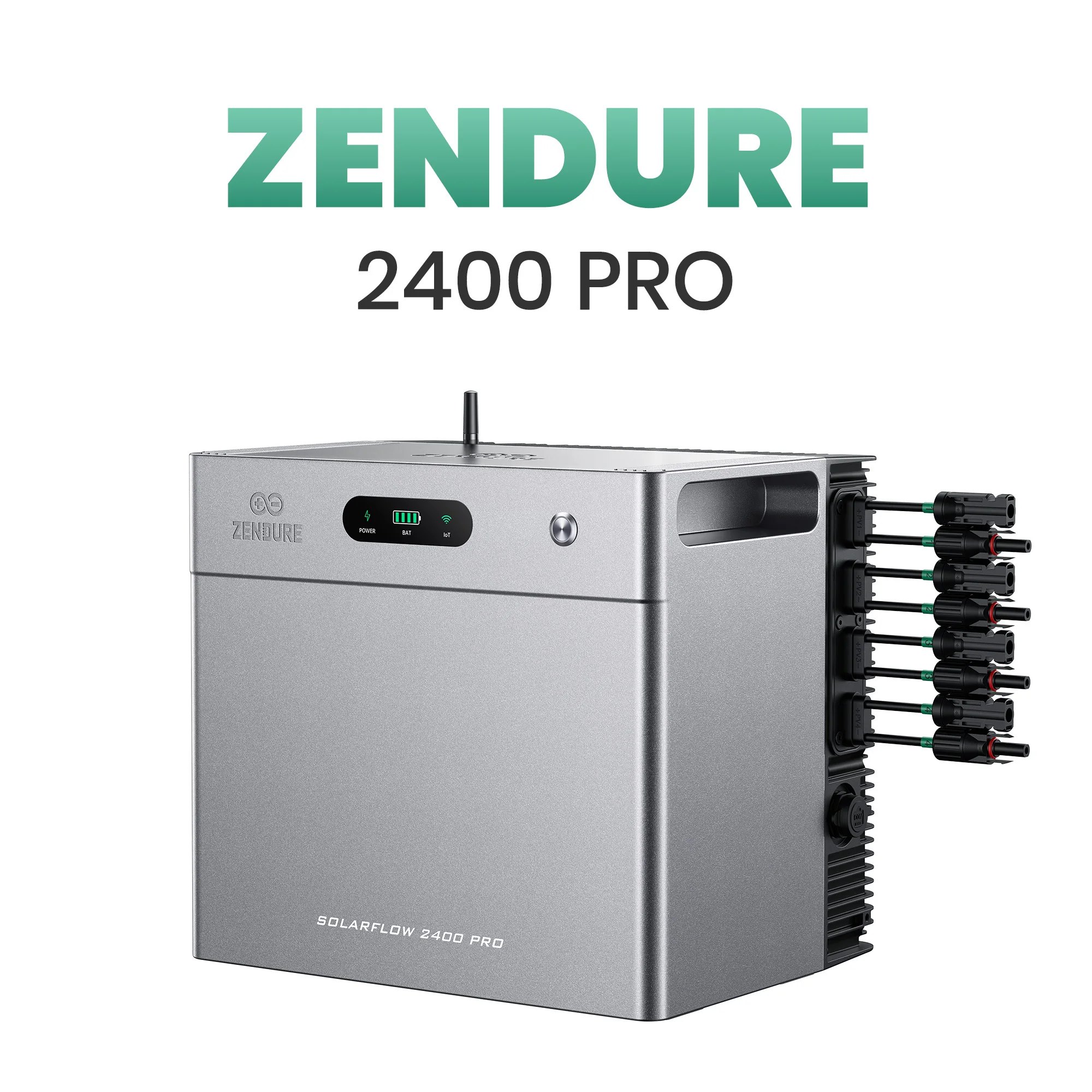 Zendure SolarFlow 2400 Pro – 2400Wh All-in-One Speicherlösung für Ihr Balkonkraftwerk