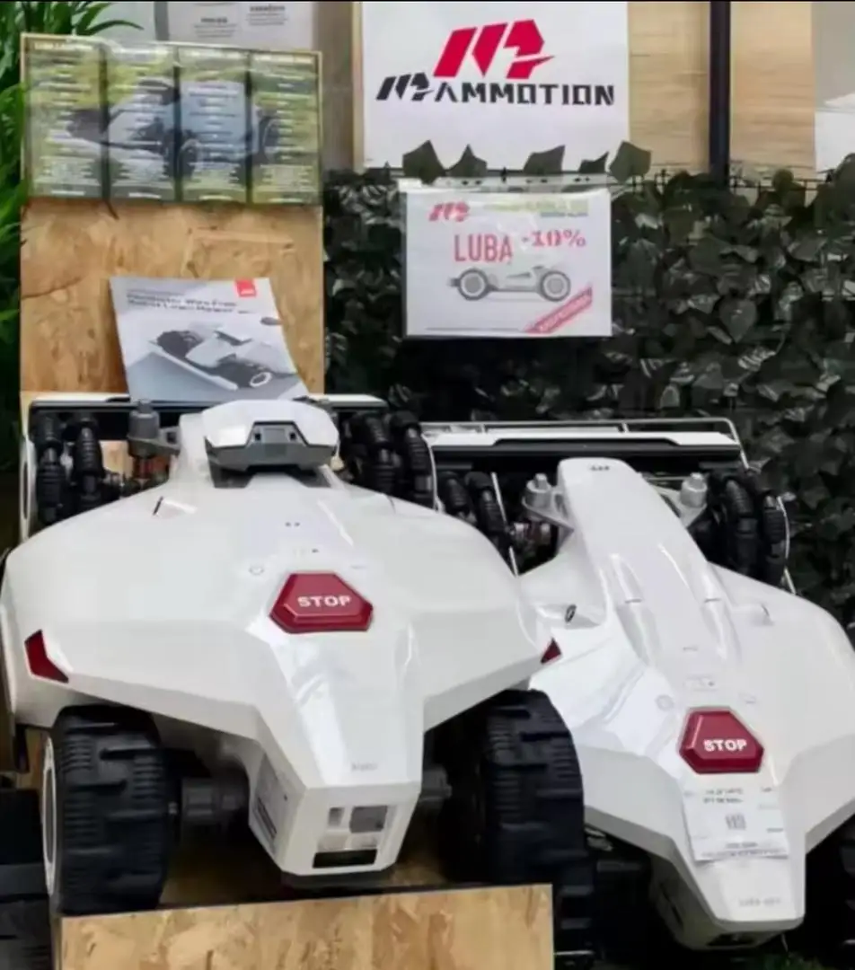 وصول LUBA 2 AWD 5000 10000 جزازة العشب الآلية، جزازة العشب الروبوتية الخالية من الأسلاك المحيطية 2" "SWIFT ARRIVAL LUBA 2 AWD 5000