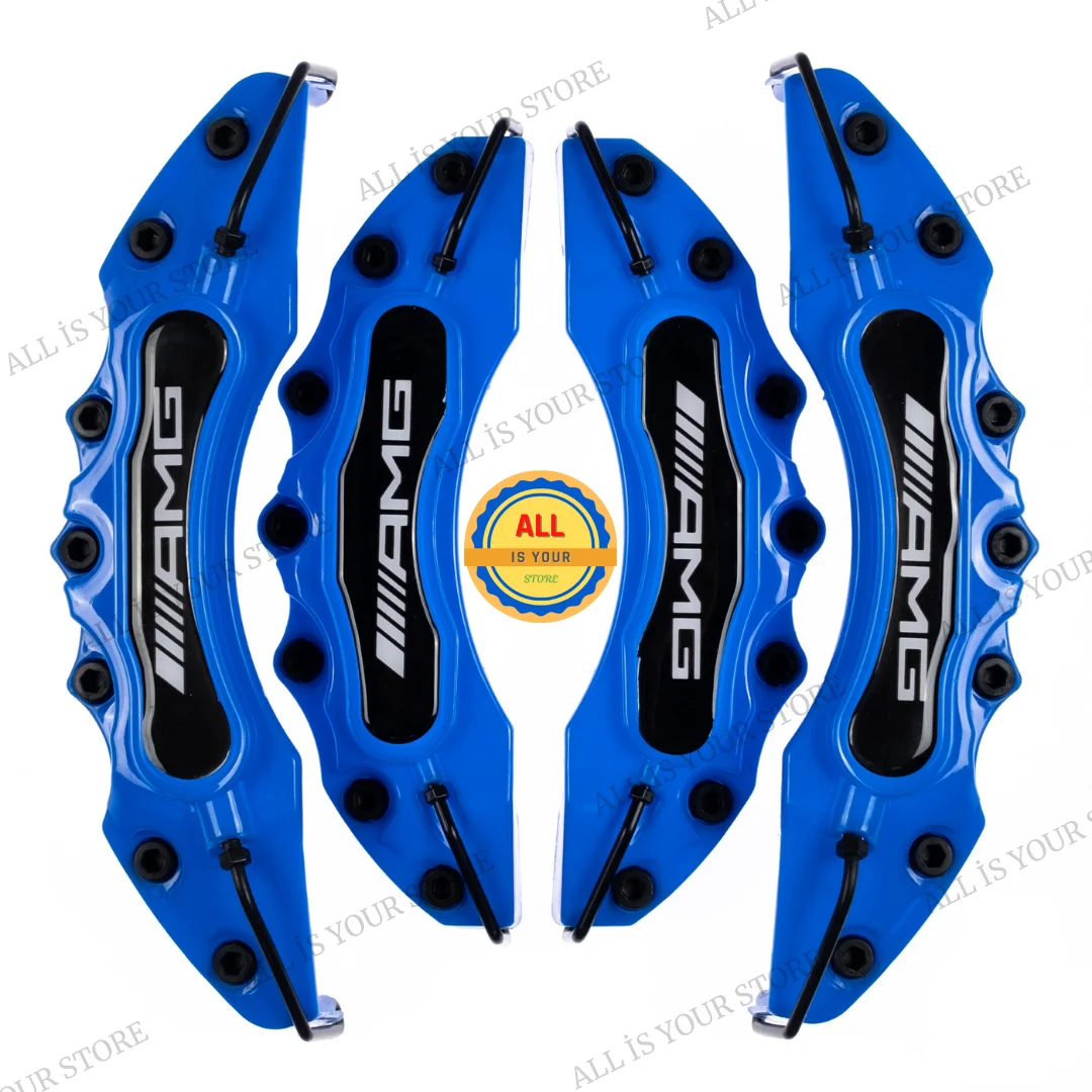 For M-BENT AMG BLUE Brake Caliper Cover 4Pcs 16 to 21 Inches Auto Replacement parts Accessories and Brake System best quality