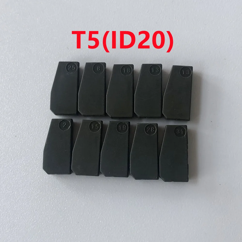 

T5 CHIP ID20 hot Saleing for Car Key Locksmith Tool ID T5 Transponder Car Key Chip T5 (ID20) Ceramic Chip 5-50PCS/LOT