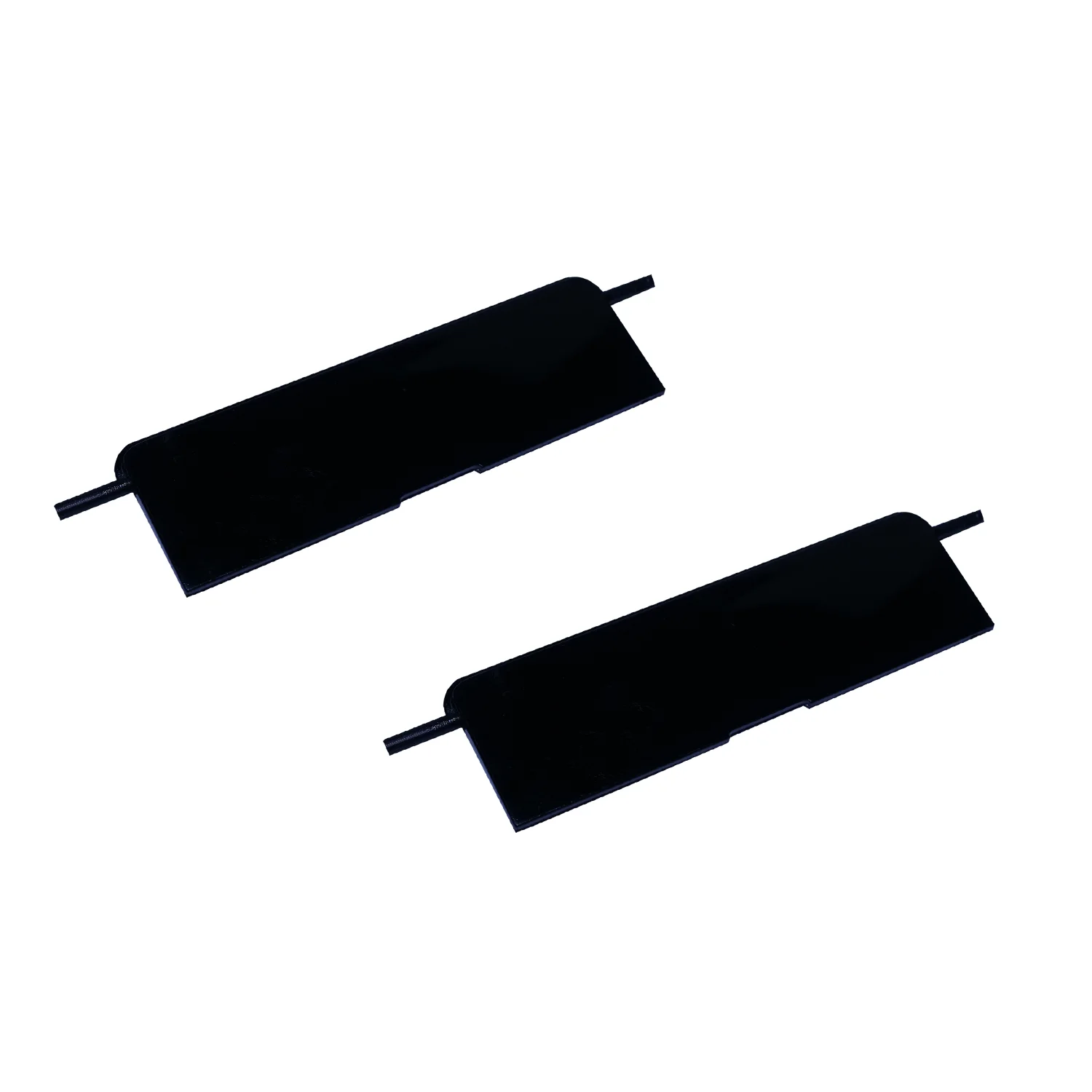 2 caches pour barres de toit de galerie de toit Mercedes Classe E W212