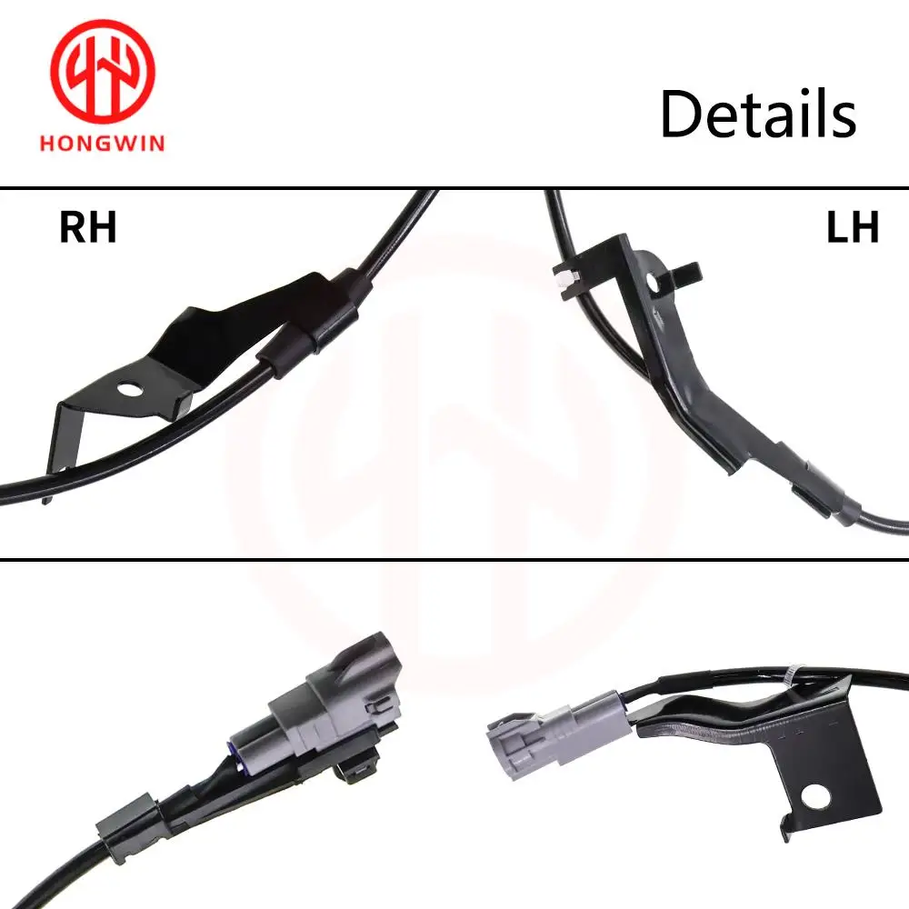 도요타 Hilux KUN26 4WD 3.0L 1KD-FTV 2010 11 12 13 14 15 용 ABS 휠 속도 센서, 후면 왼쪽 오른쪽 89546-71030, 89545-71030
