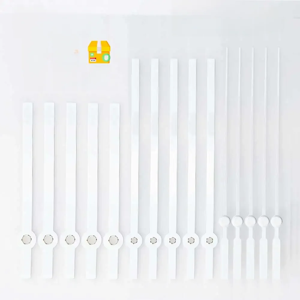 MCDFL Vintage mécanique horloge murale mains ensemble mécanisme horloges à Quartz Minute bricolage pièces Kit de réparation montres horloge insérer blanc