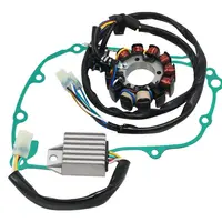 Rectificador regulador de estator, juego de juntas para Honda CRF450 CRF450X 2005-2018, reemplazar OEM 31120-MEY-672,31600-MEY-671,11395-MEB-670