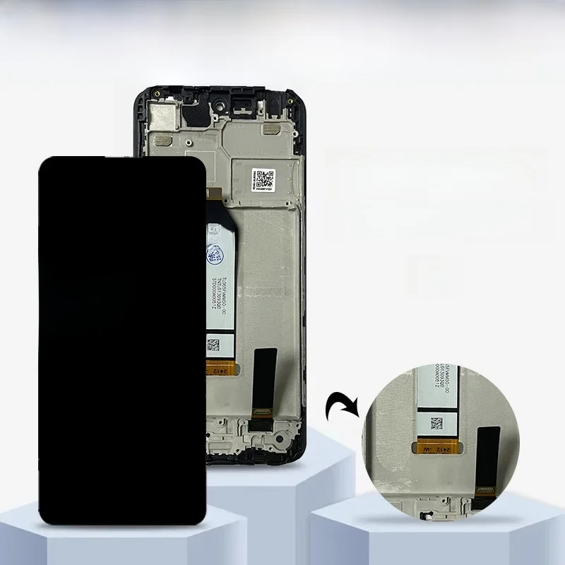 6.5 ''testowany ekran M2103K19G M2103K19C dla Xiaomi Redmi Note 10 5G wyświetlacz LCD ekran dotykowy wymiana Digitizer zgromadzenie — zdjęcie produktu 6