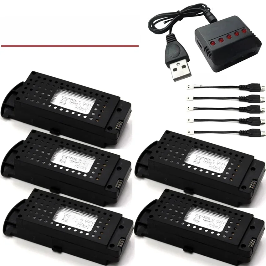 Bateria do dronów Q6 3.7V 3000mAh do G6 S6 8K RC Quadcopter Części zamienne do G6 Pro Akumulator Lipo — zdjęcie produktu 7