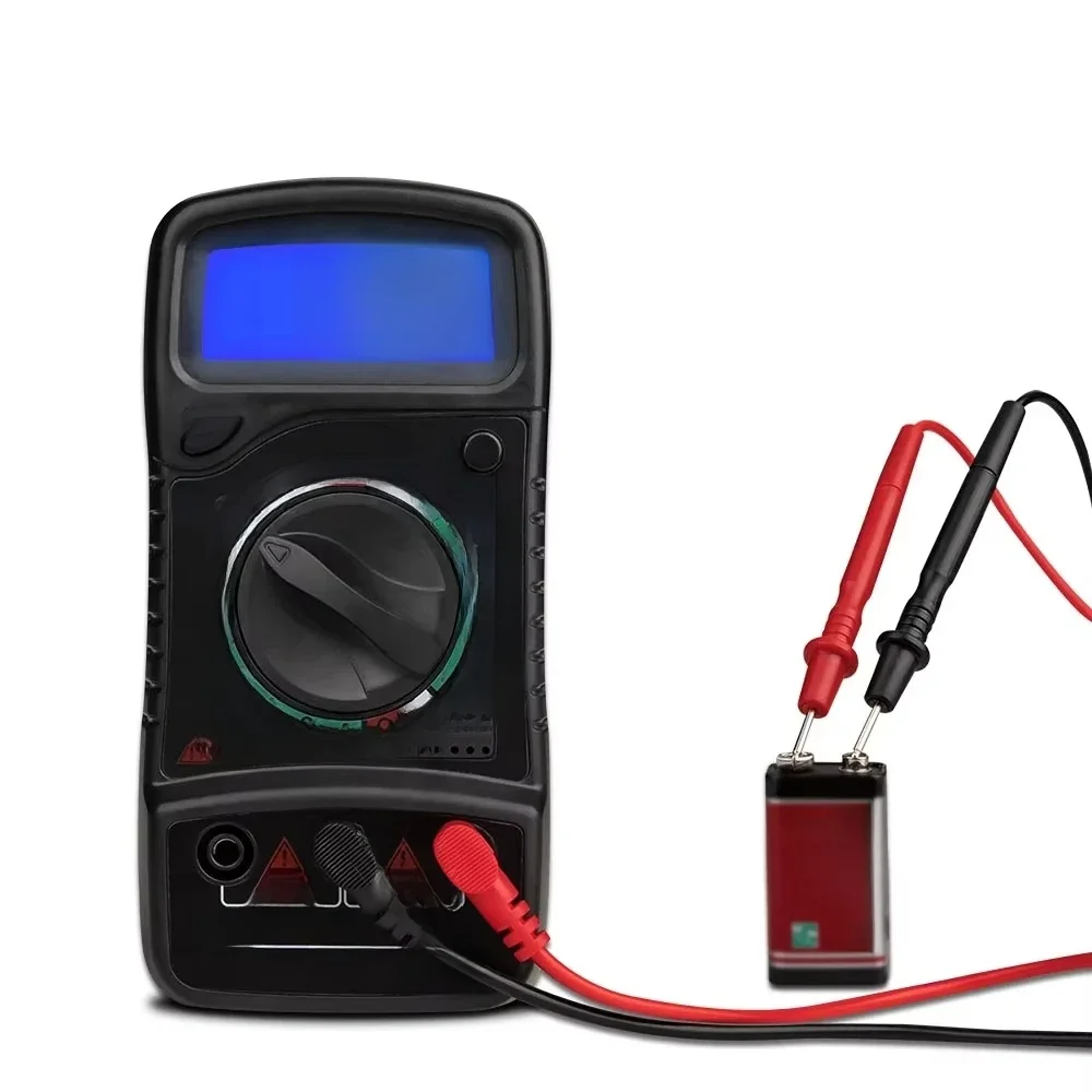 JCD Digital Multimeter AC/DC Votage Current Automatic Tester 2000 Counts True RMS Ohm Ammeter Capacitance Meter XL830L