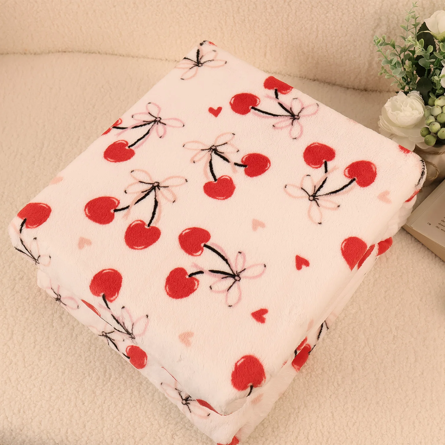 

1 шт. пледы, нечеткая мягкая уютная фланелевая одеяло для домашней кровати, дивана, кресла, декоративное одеяло 43 x 59 дюймов, машинное стирка