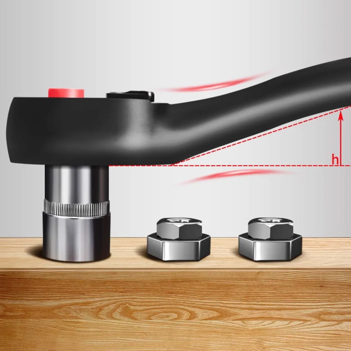 3pcs Heavy-Duty Ratchet Wrench Set with 1/4", 3/8", 1/2" Telescopic Sockets - 72-Tooth Quick-Release Mechanic Tool Kit