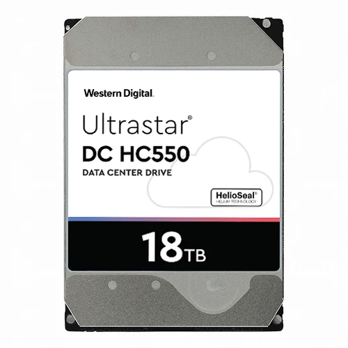 Wd Ultrastar التاجر الرسمي المعتمد Hc555 Wuh722018Cle6L4 18 تيرابايت Sata3 ضمان لمدة 5 سنوات محرك الأقراص الصلبة Hdd