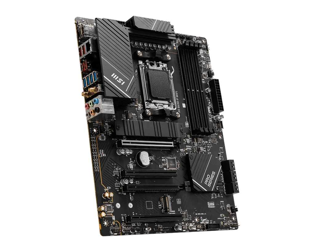 MSI PRO B650-P WIFI AM5 AMD B650 SATA 6Gb/s DDR5 Ryzen 7000 ATX マザーボード