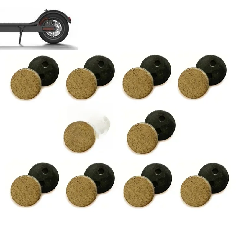AliExpress UK 10/20/30pairs Organic Resin Hydraulic Disc Brake Pad Kit for M365/M1 Pro/M1/D1/D2/D3/D3S/D2S/D4S Electric Scooter Braking Parts