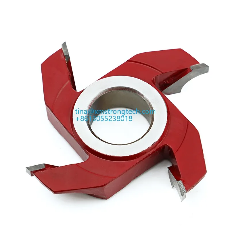 LIVTER 1/4 Arco Fresa in lega di acciaio al tungsteno Utensile per la lavorazione del legno Fresa per smusso