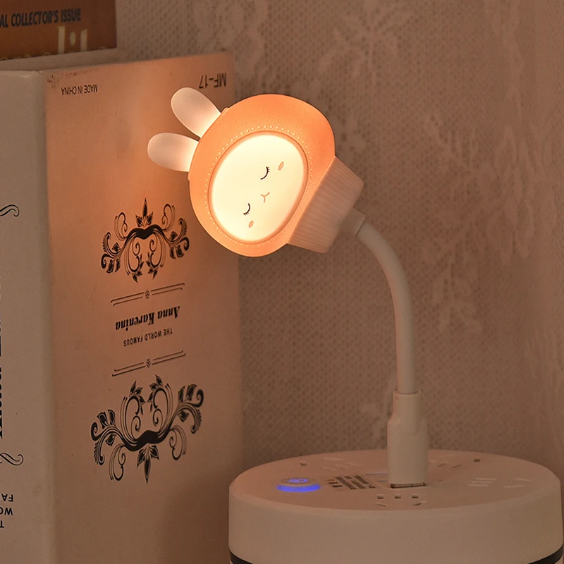 GGbingo USB/ Remote Control Night Light LED Cute Cartoon Bear Chick Kitten Night Light for Baby Kid Bedroom Decor Bedside Light