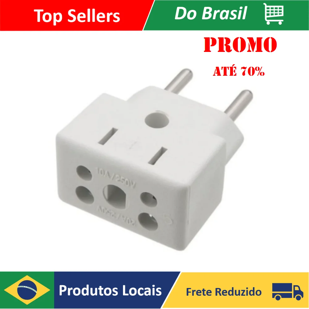 EC-033103  1 PCS adaptador de tomada universal 20 amperes