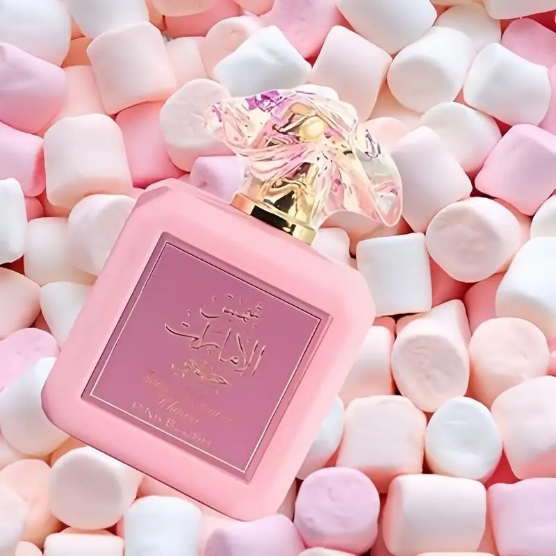 Ard al Zaafaran Pink Blush Shams Al Emarat Khususi، عطر Marshmallow Blush للنساء، Eau de Parfum - 100 مل (3.4 أونصة) رومانتي