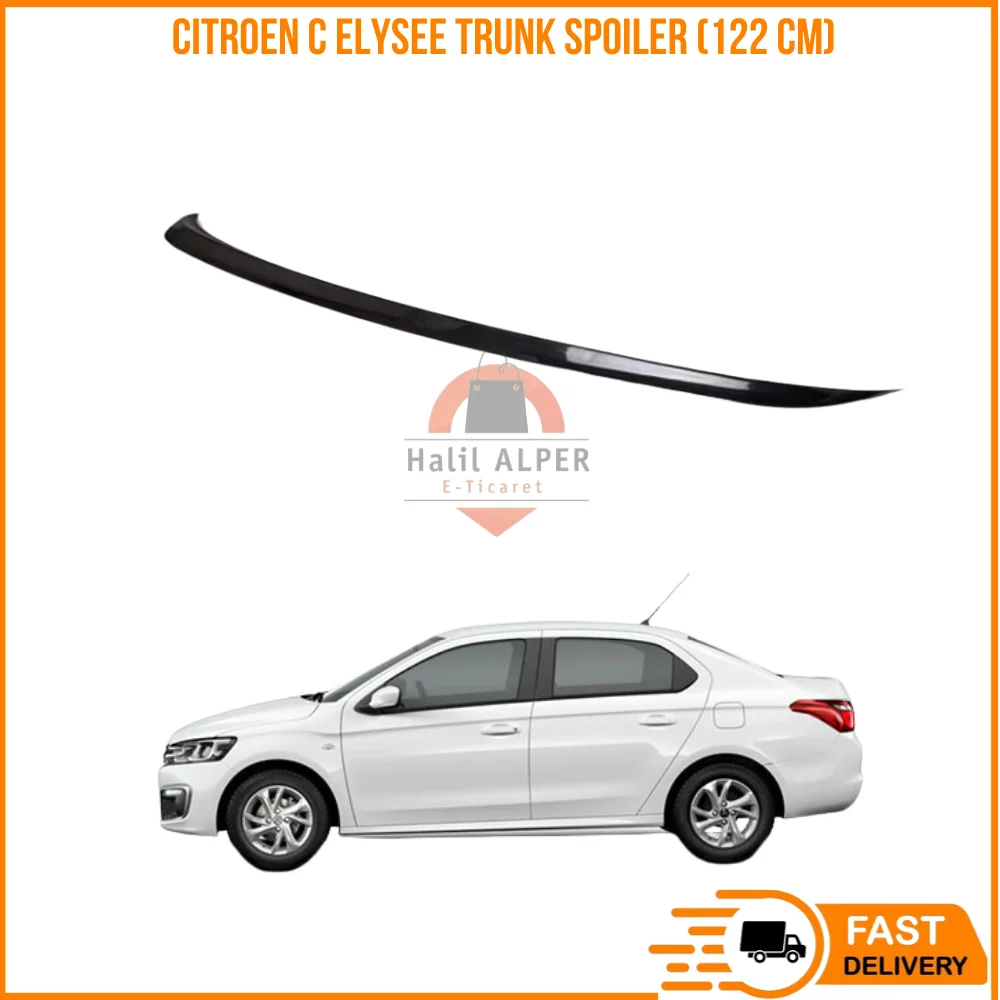 

For Citroen C Elysee Trunk Spoiler (122 cm) quality car effects happy car parts high quality fast shipping