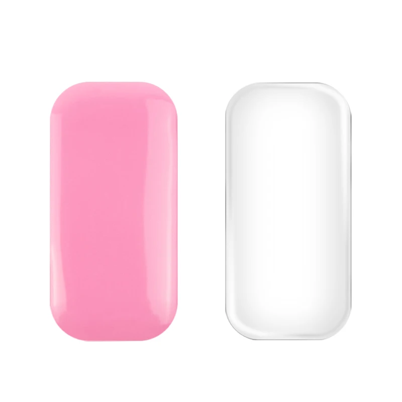 Song Lashes Silicone Pads for Beauty Eyelashes / Tattoo Quality Pink Transparent Color Silica Gel Material