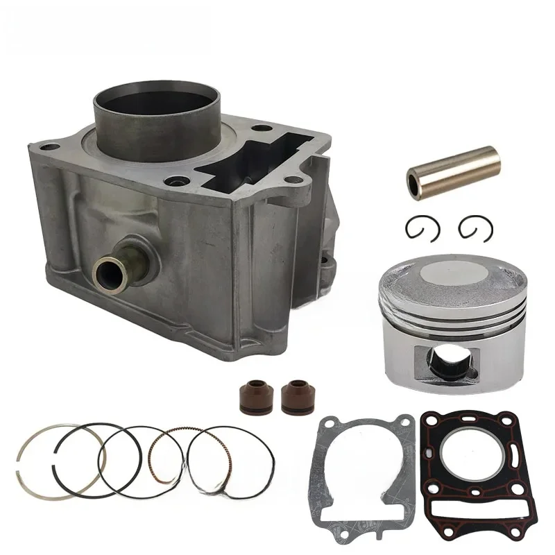 Tłok cylindra motocykla pierścień uszczelniający zestaw do hondy przestronne 125 CH125 CH 125 1983-1996 elite 125 1984 — zdjęcie 2