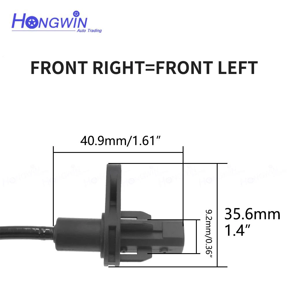 59810-3X310 59830-3X310 Front Right Left ABS Speed Sensor For Hyundai Elantra 2011 ALS2279, 5S14033, ALS2886, 5S1404, 598103X310