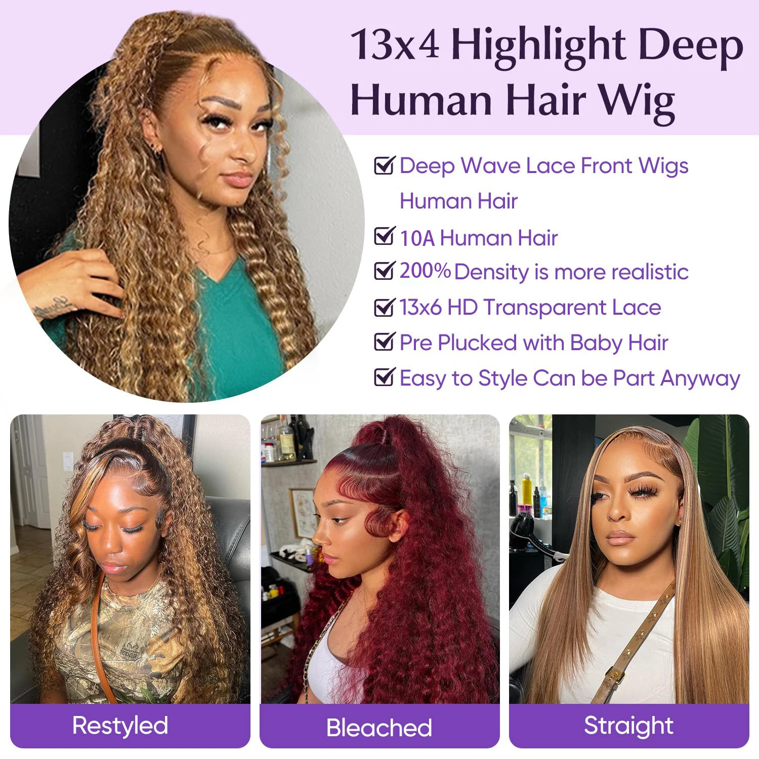 Thumbnail 4 - #38 Curly Human Hair Extensions Deals & Discounts
