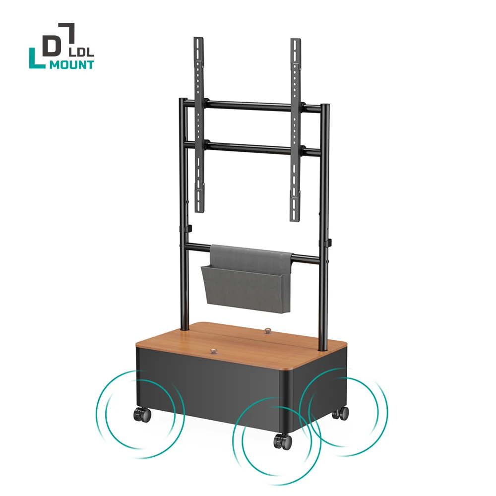 LDL-MOUNT 이젤타입 이동형 TV 스탠드 거치대 수납박스 수납파우치 포함  APL-FSC45 / 43~65인치 까지
