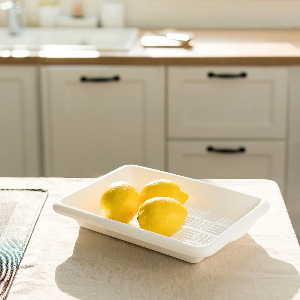 Blanc Square Colander (Medium) Vegetable Washing Basket practical versatile kitchen