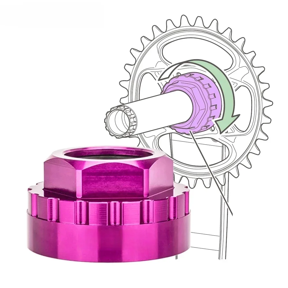 AliExpress ZTTO TL-FC41 M8100 M9100 M7100 M6100 Crank Chainring Direct Mount Tool Crankset Lock Ring Wrench for TL-FC36 TL-FC33 TL-FC32