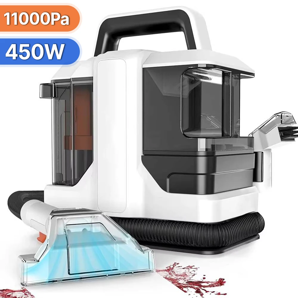 Spot Cleaner 750W 11/15KPa Handheld Tapijtreiniger voor Sofa Gordijn Spray Zuig Geïntegreerde Machine Huishoudelijke Schone Machine