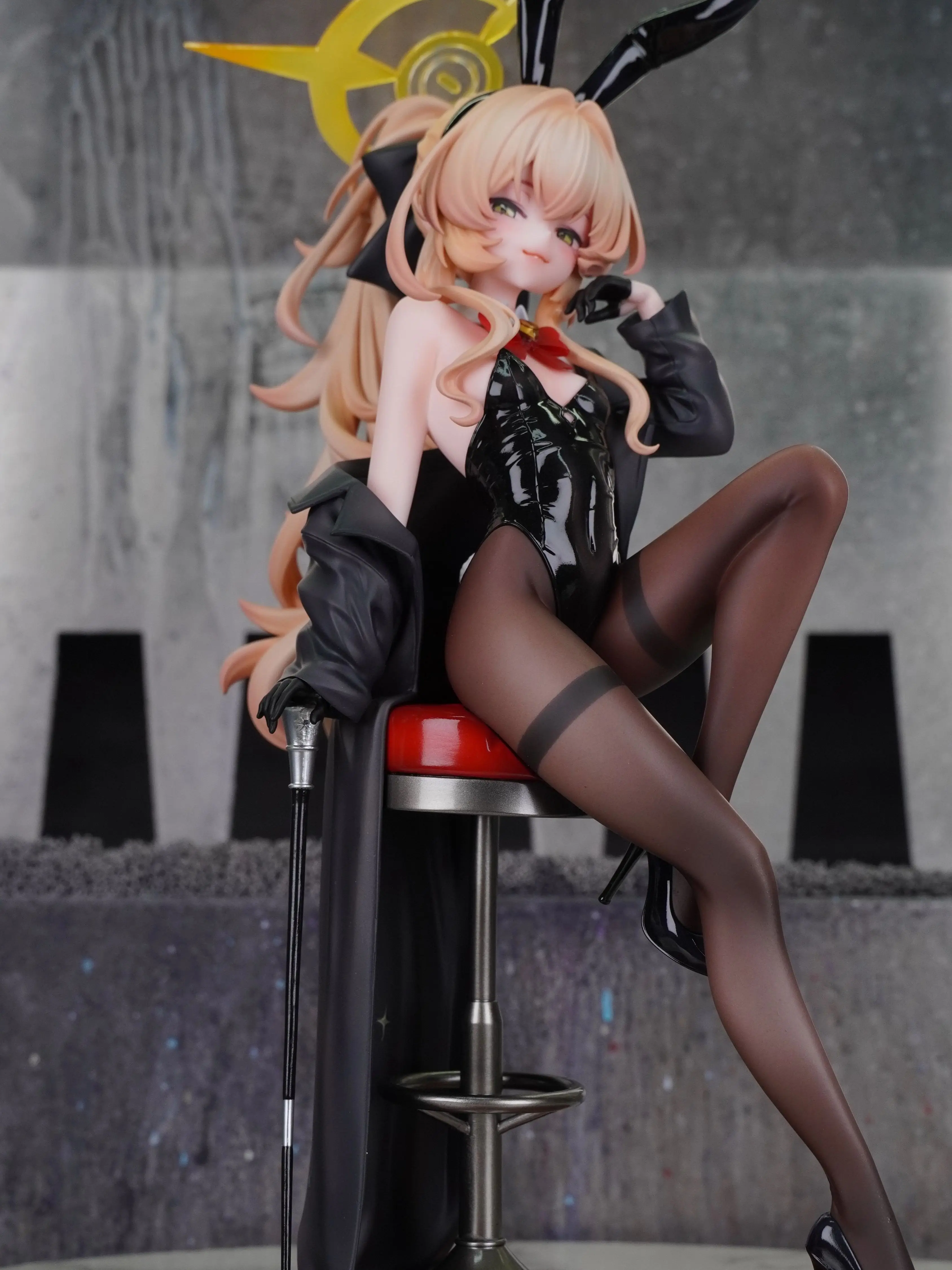 Bunny Girl Smiling Professor Anime Game Peripheral Models, Trendy Toys, Anime Figurines, Table Decorations, and Birthday Gifts