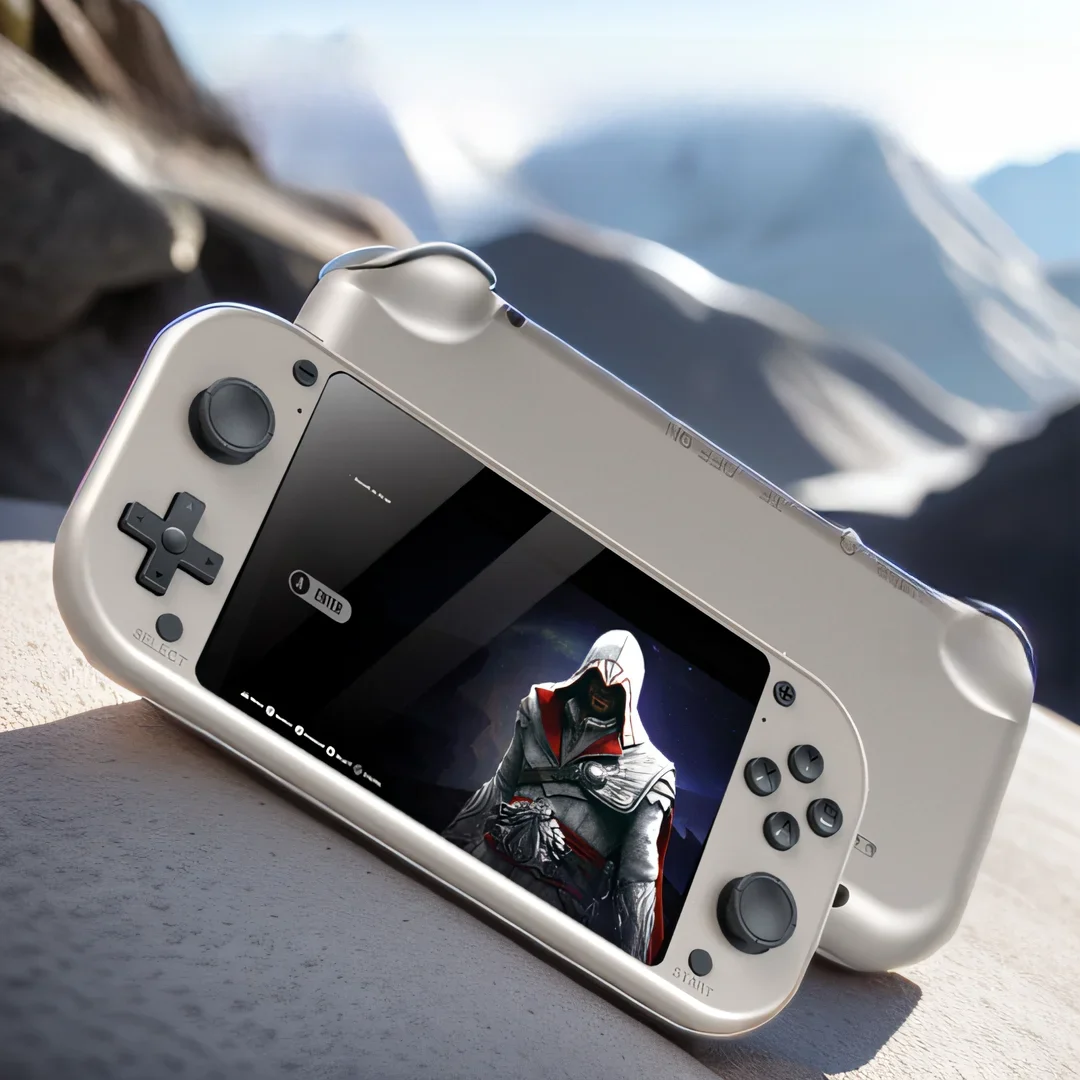 Lecteur vidéo de poche portable M17, 256 Go, plus de 70000 jeux, écran 4.3 "EmuELEC, 25 émulateurs pour PS1 PSP, console de jeu rétro, cadeau pour enfants